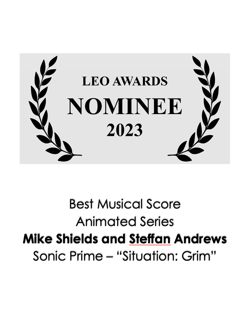 'And the Nominees for Best Musical Score in an Animated Series are....' core news picture